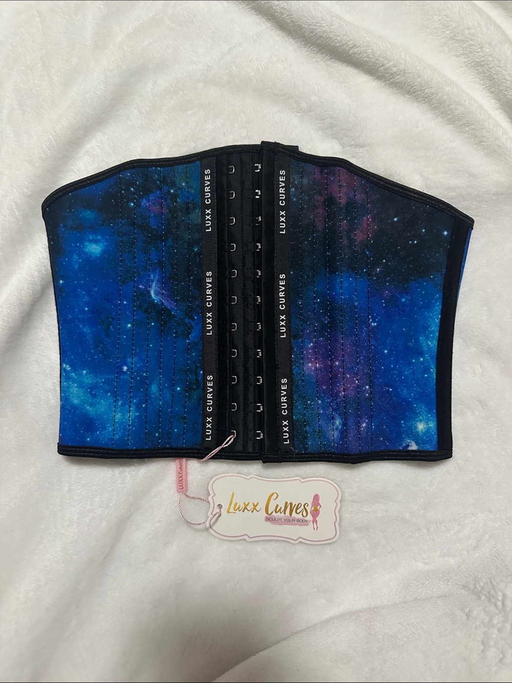 🔥 Luxx Curves Galaxy Waist Trainer | Authentic High Compression